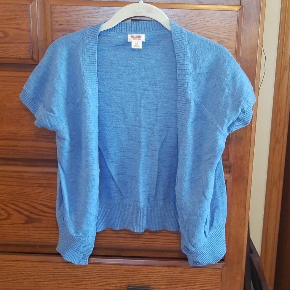 Short sleeve cardigan